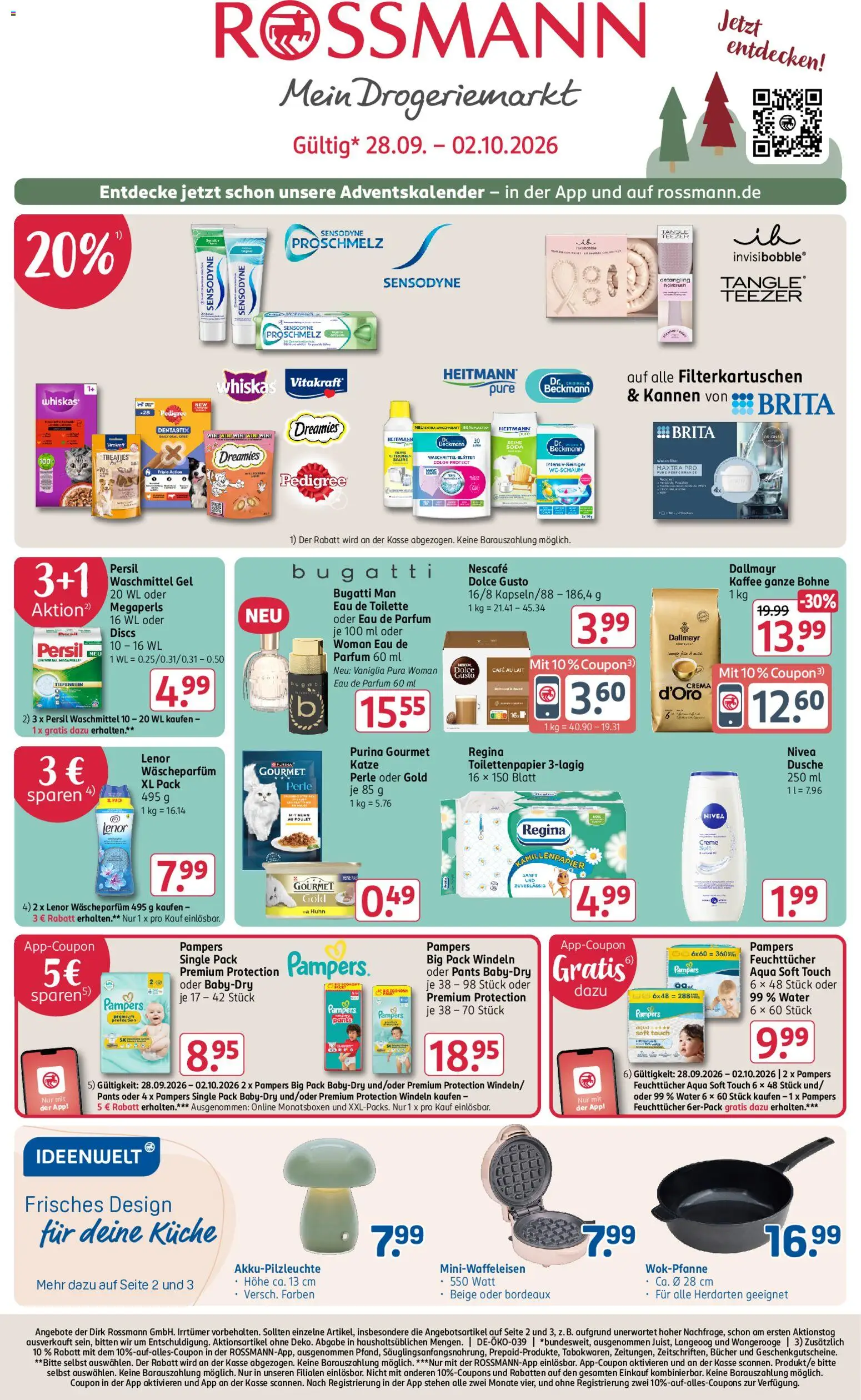 Rossmann Prospekt - Seite 1 - gültig ab 28.09.2026