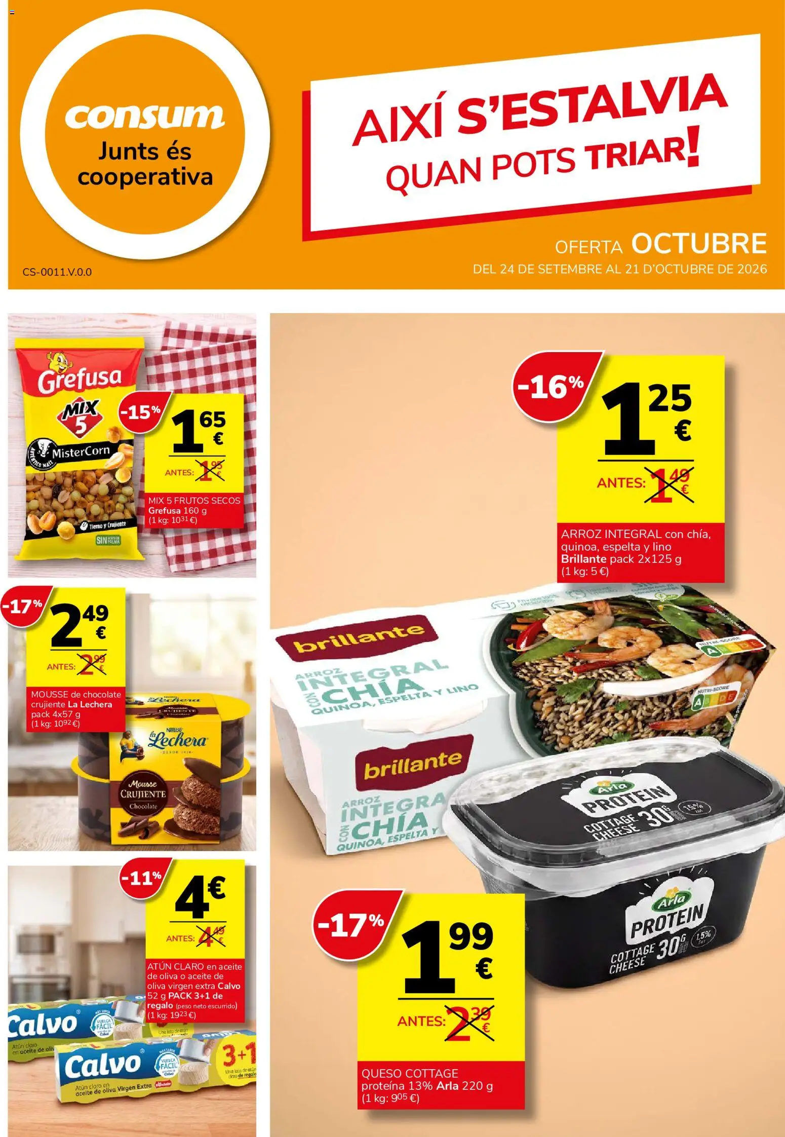Consum Folleto - Página de 1 - Válido desde 24/09/2026