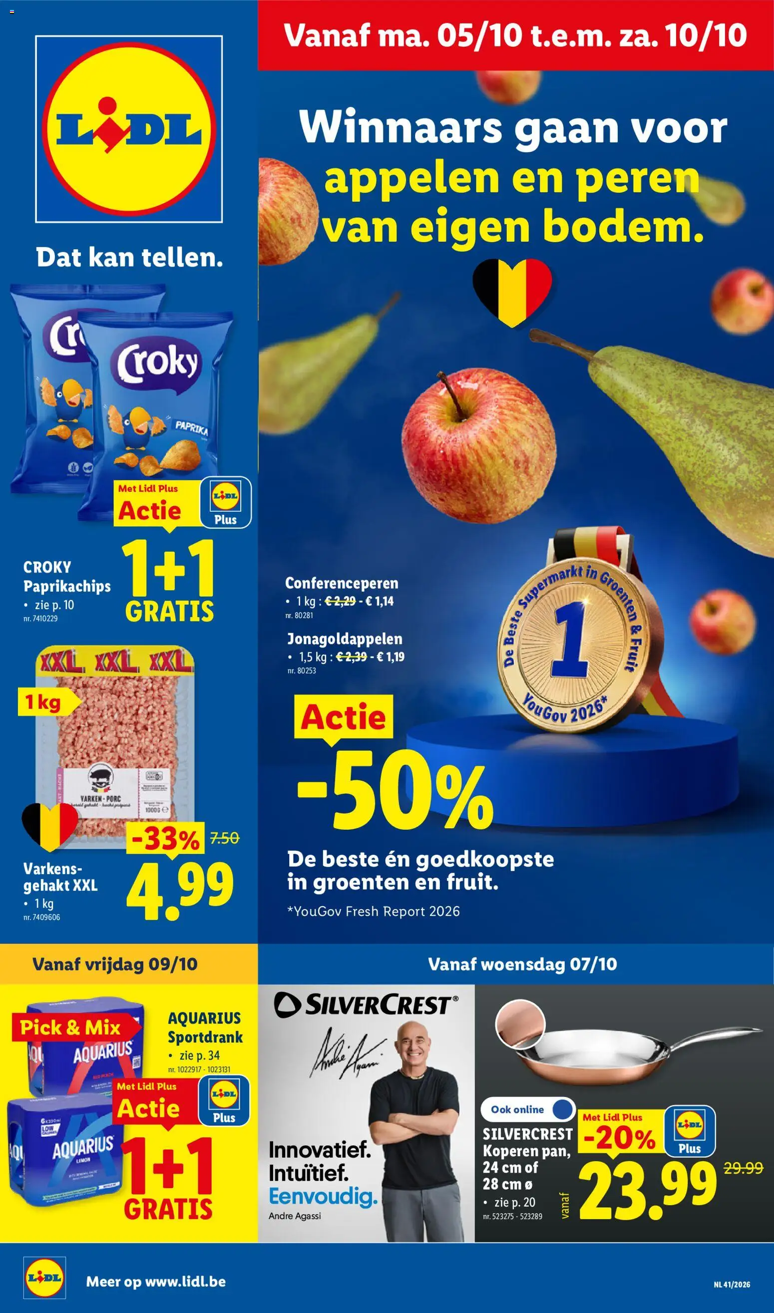 Lidl folder - pagina 1- geldig vanaf 05/10/2026