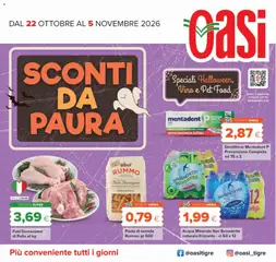Anteprima Oasi volantino valida dal 22/10/2026