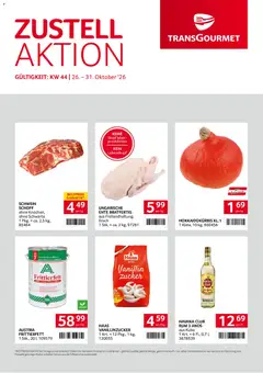 Vorschau Transgourmet Flugblatt gültig ab 26.10.2026