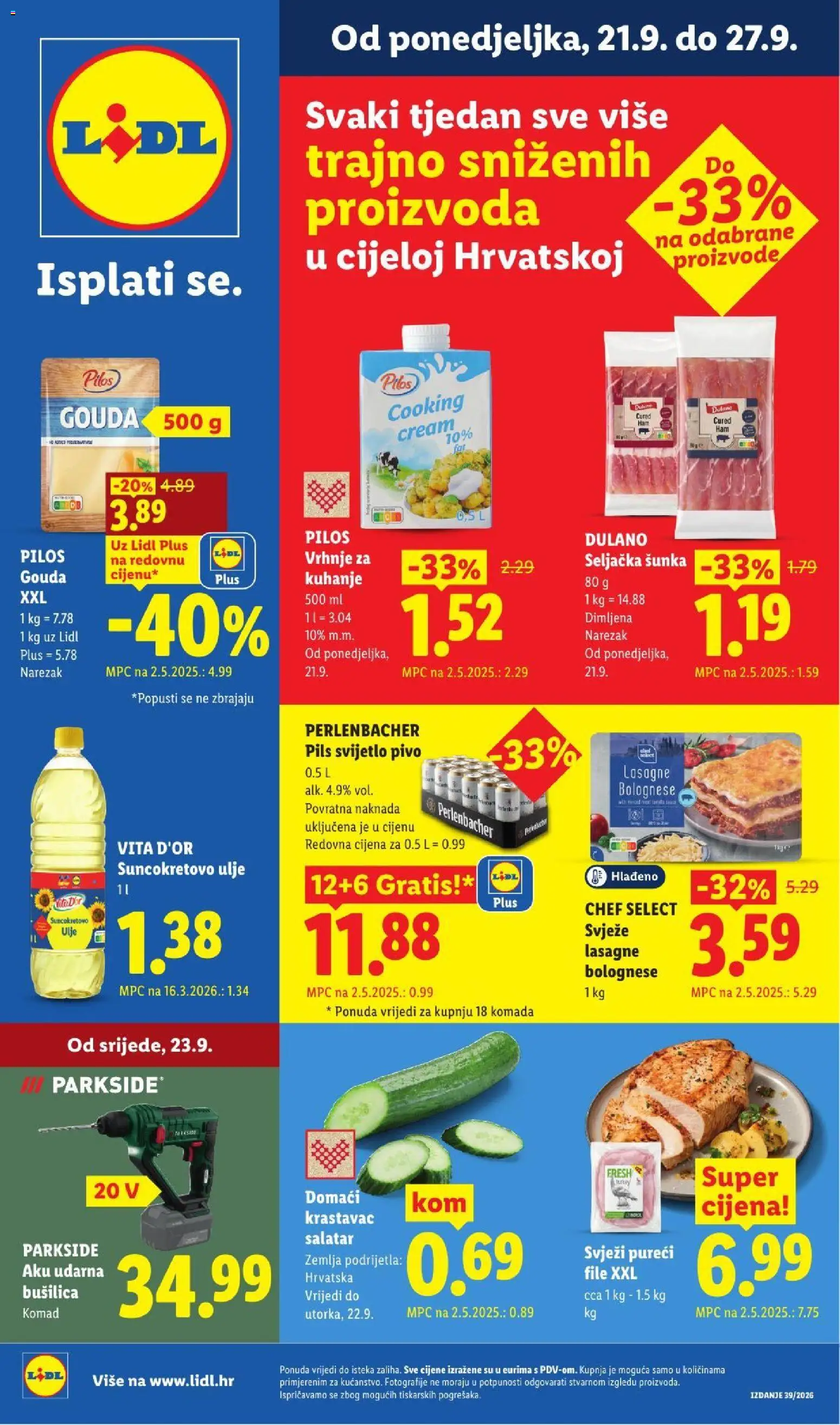 Lidl Katalog - stranica 1- važeći od 21.09.2026