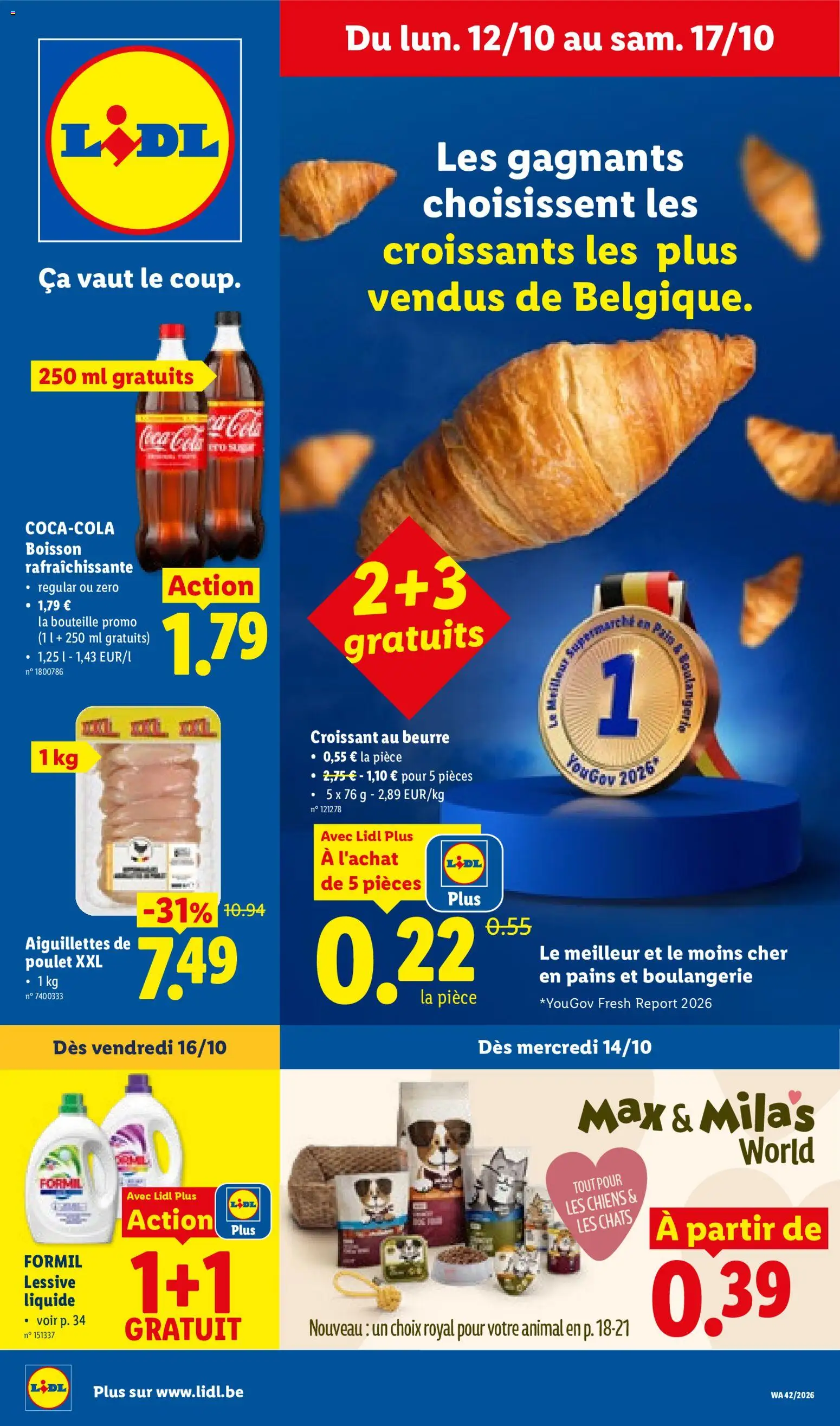 Lidl Folder semaine Folder week 42 - pagina 1- geldig vanaf 12/10/2026