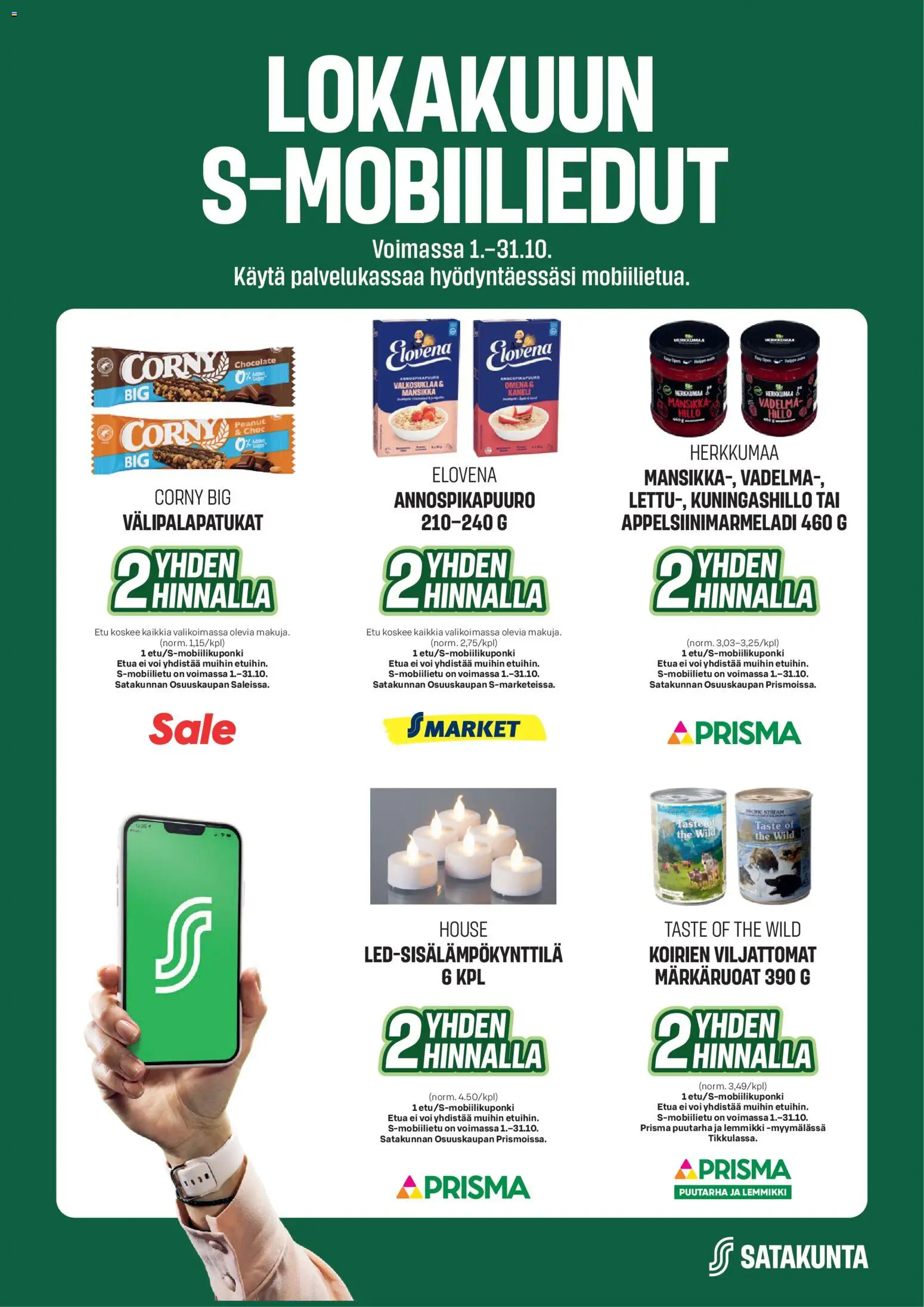 S-market Lokakuun S--Mobiiliedut - sivu 1- voimassa alkaen 01/10/2026