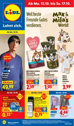 Vorschau Lidl Prospekt gültig ab 12.10.2026