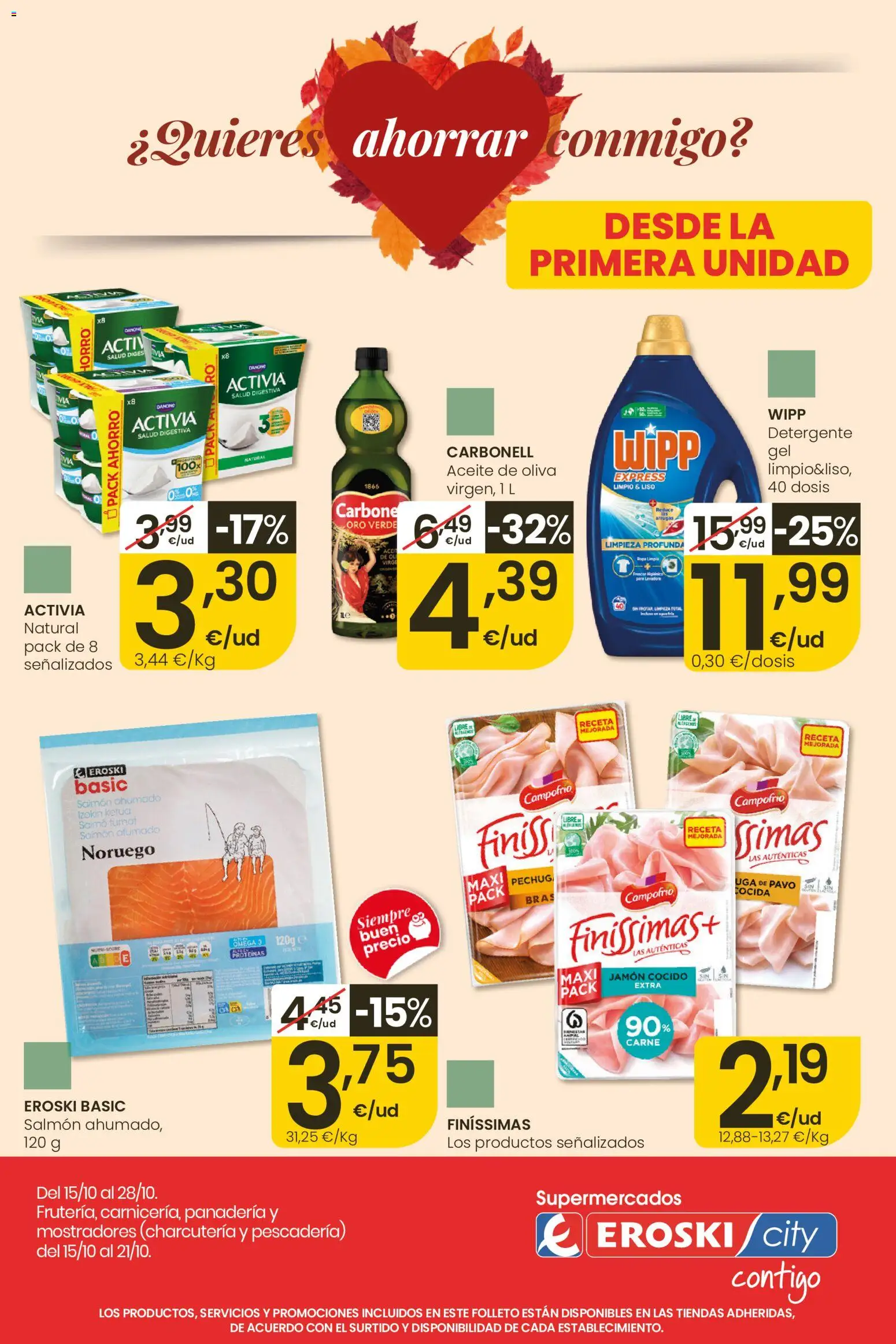 Eroski folleto - Página de 1 - Válido desde 15/10/2026