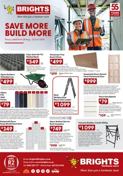 Preview Brights Hardware Specials valid from 28/08/2026
