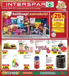 Előnézet Interspar akciós újság érvényes 2026.09.17.-tól