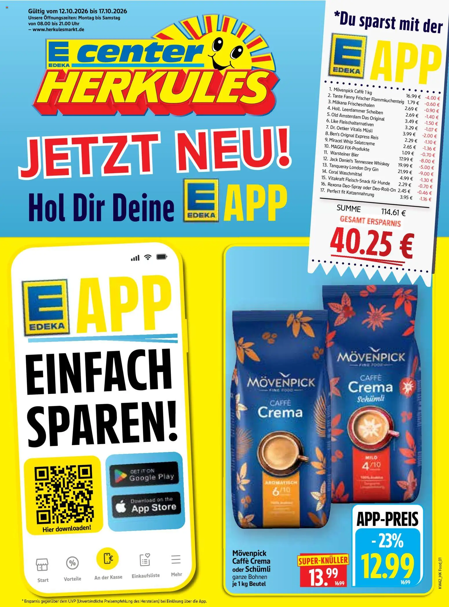 HERKULES Prospekt - Seite 1 - gültig ab 12.10.2026