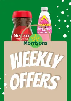 Weekly offers Morrisons valid from 28/09/2026