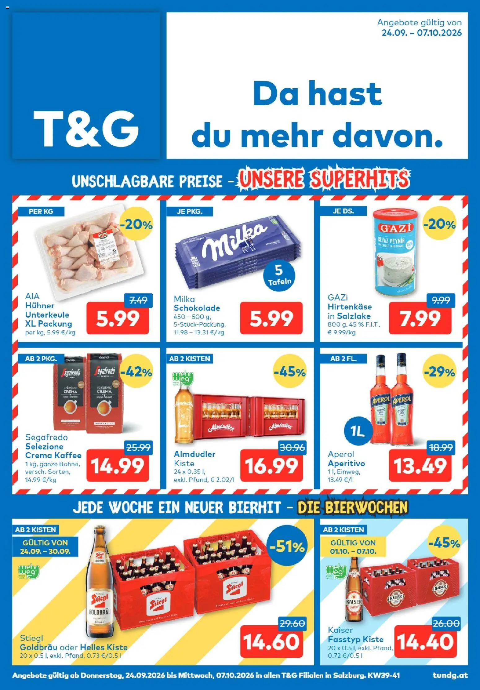 T&G Flugblatt - Seite 1- gültig ab 24.09.2026
