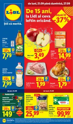 Lidl Catalog valabil de la 21.09.2026