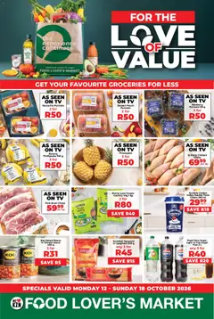 Preview Food Lover's Market KwaZulu-Natal - Weekly Specials valid from 12/10/2026