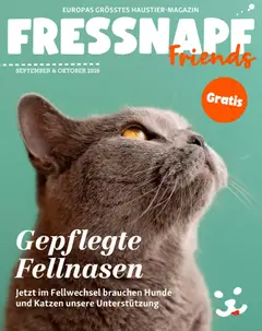 Vorschau Fressnapf Friends Magazin gültig ab 01.09.2026