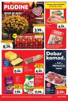 Plodine katalog od 21.10.2026