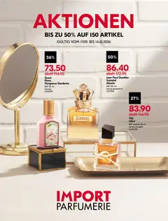 Vorschau Import Parfumerie aktionen gültig ab 17.09.2026