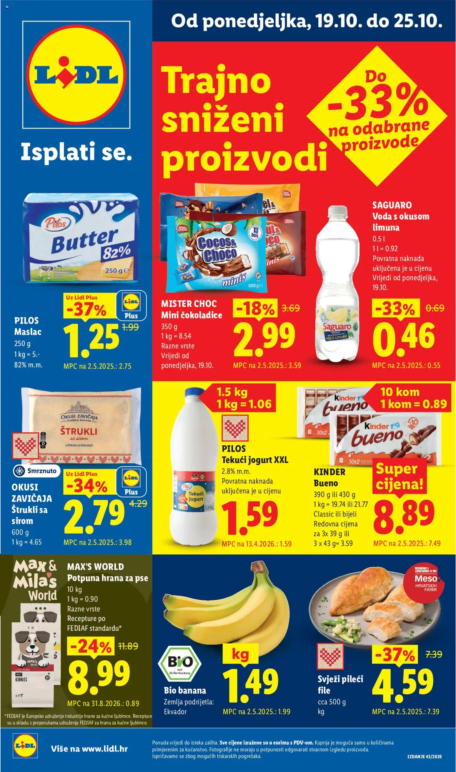 Lidl Katalog - stranica 1- važeći od 19.10.2026