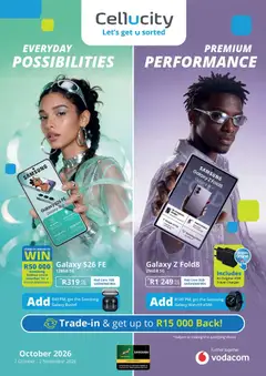 Preview Cellucity Specials valid from 07/10/2026