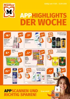 Vorschau Müller aktionen gültig ab 17.09.2026