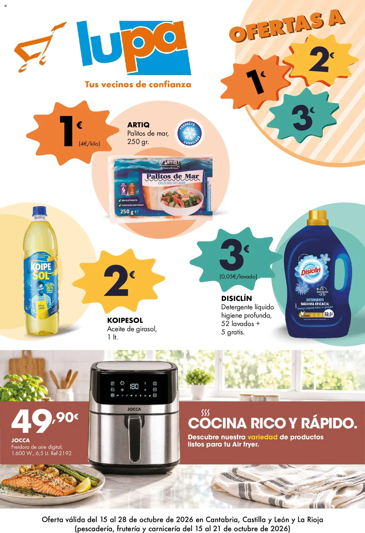 Lupa Supermercados folleto - Página de 1 - Válido desde 15/10/2026