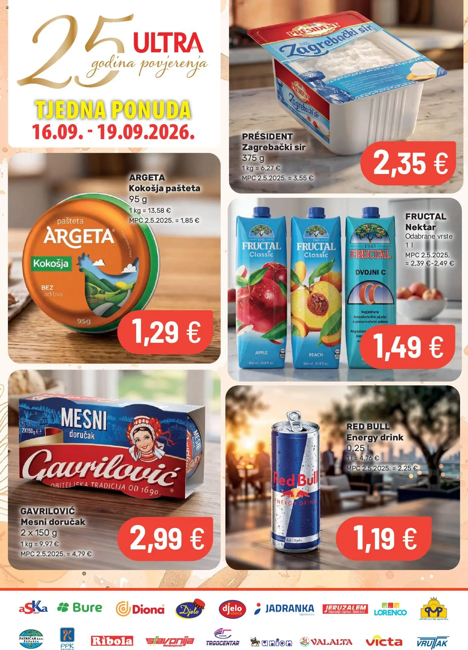 Ultra Gros Katalog - stranica 1- važeći od 16.09.2026