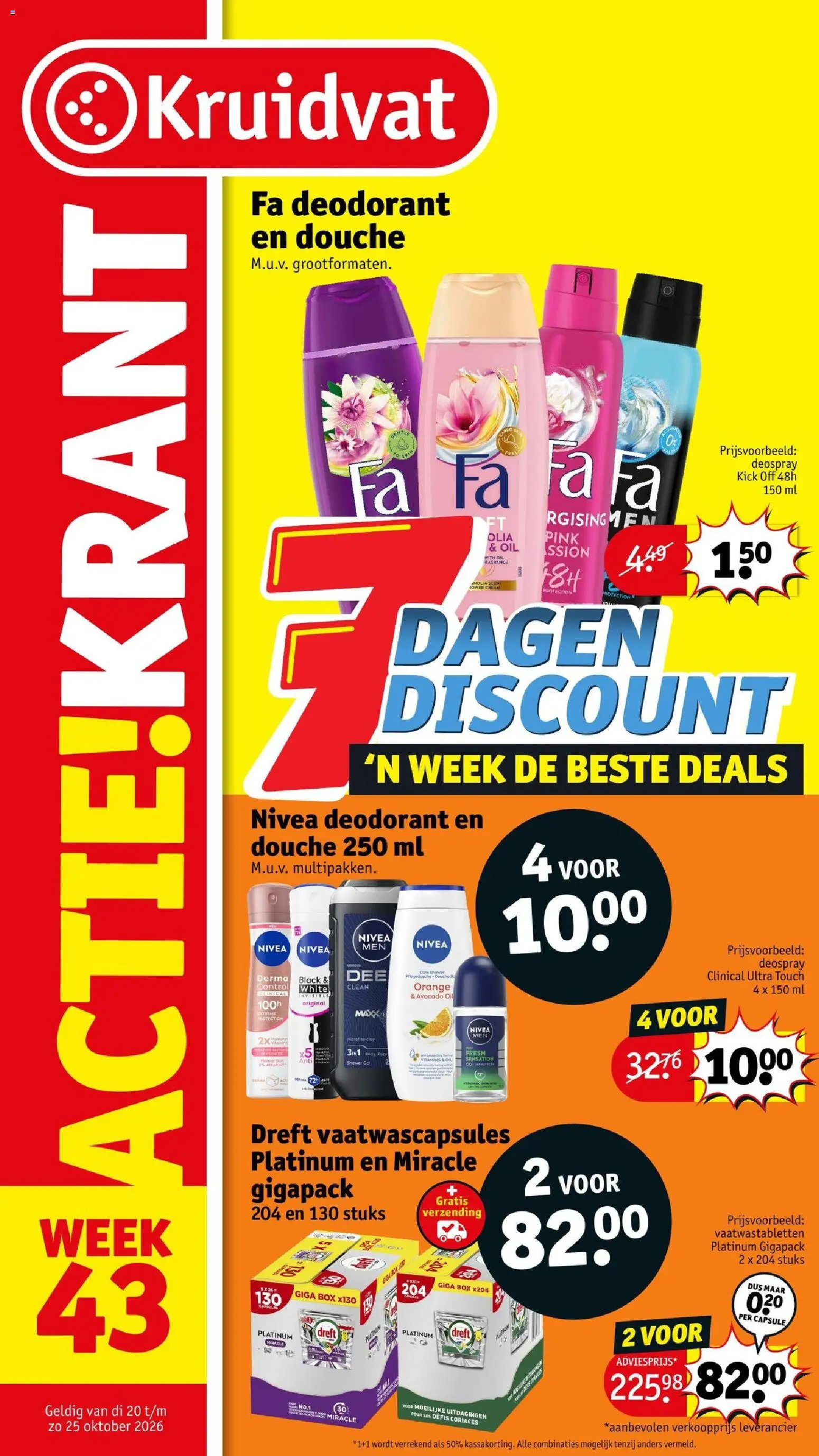 Kruidvat folder - pagina 1- geldig vanaf 20-10-2026