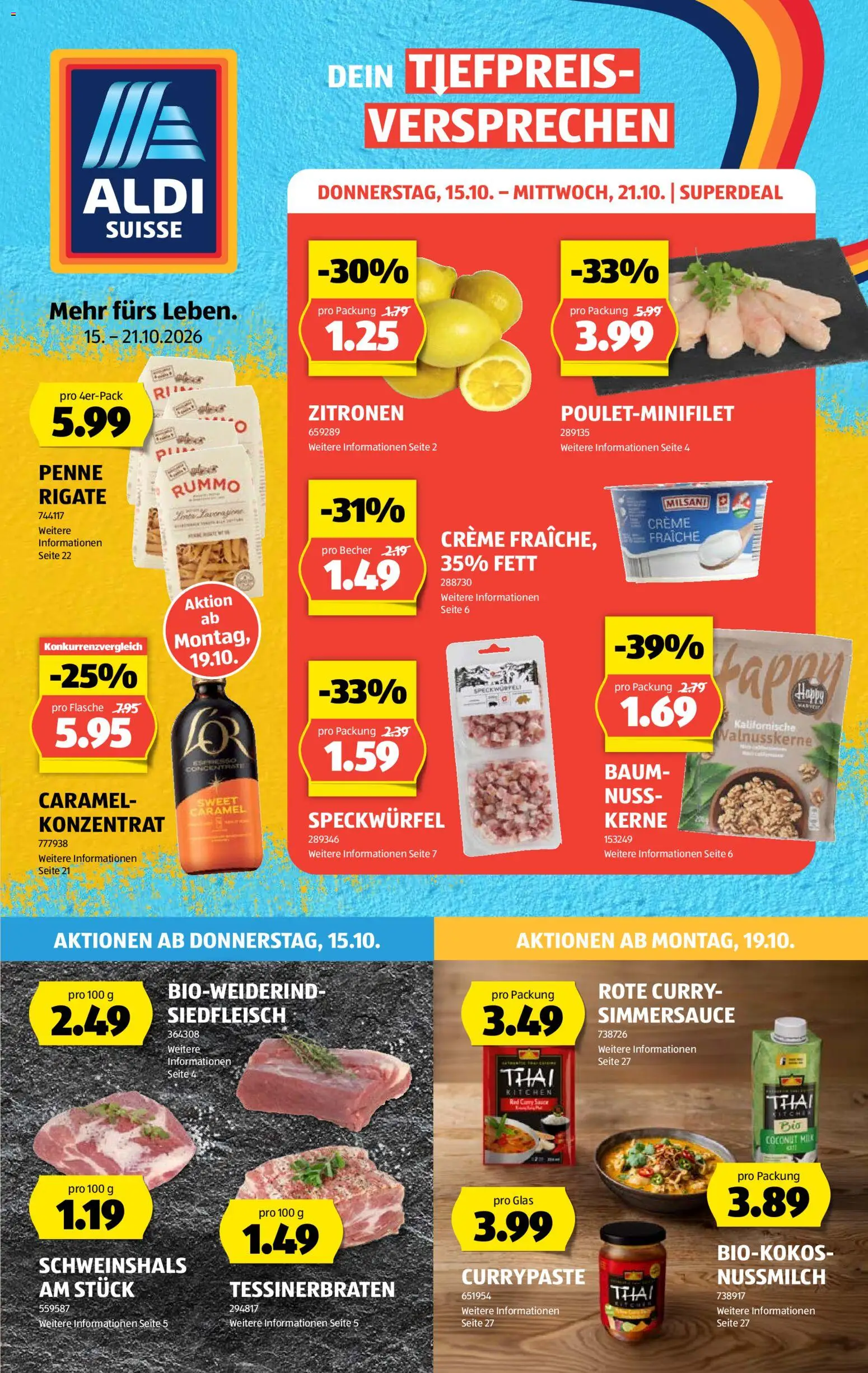 Aldi aktionen - Seite 1- gültig ab 15.10.2026