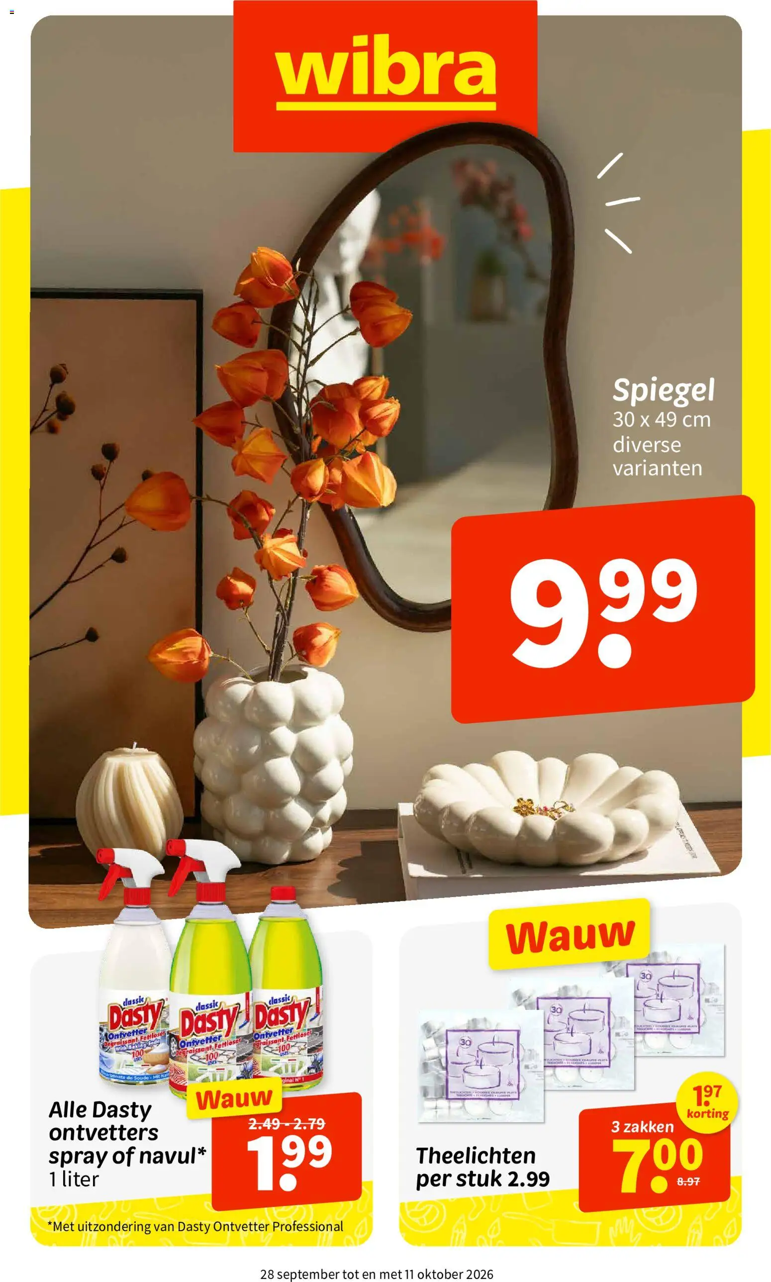 Wibra folder - pagina 1- geldig vanaf 28/09/2026