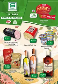 Sintra leták platný od 17.09.2026