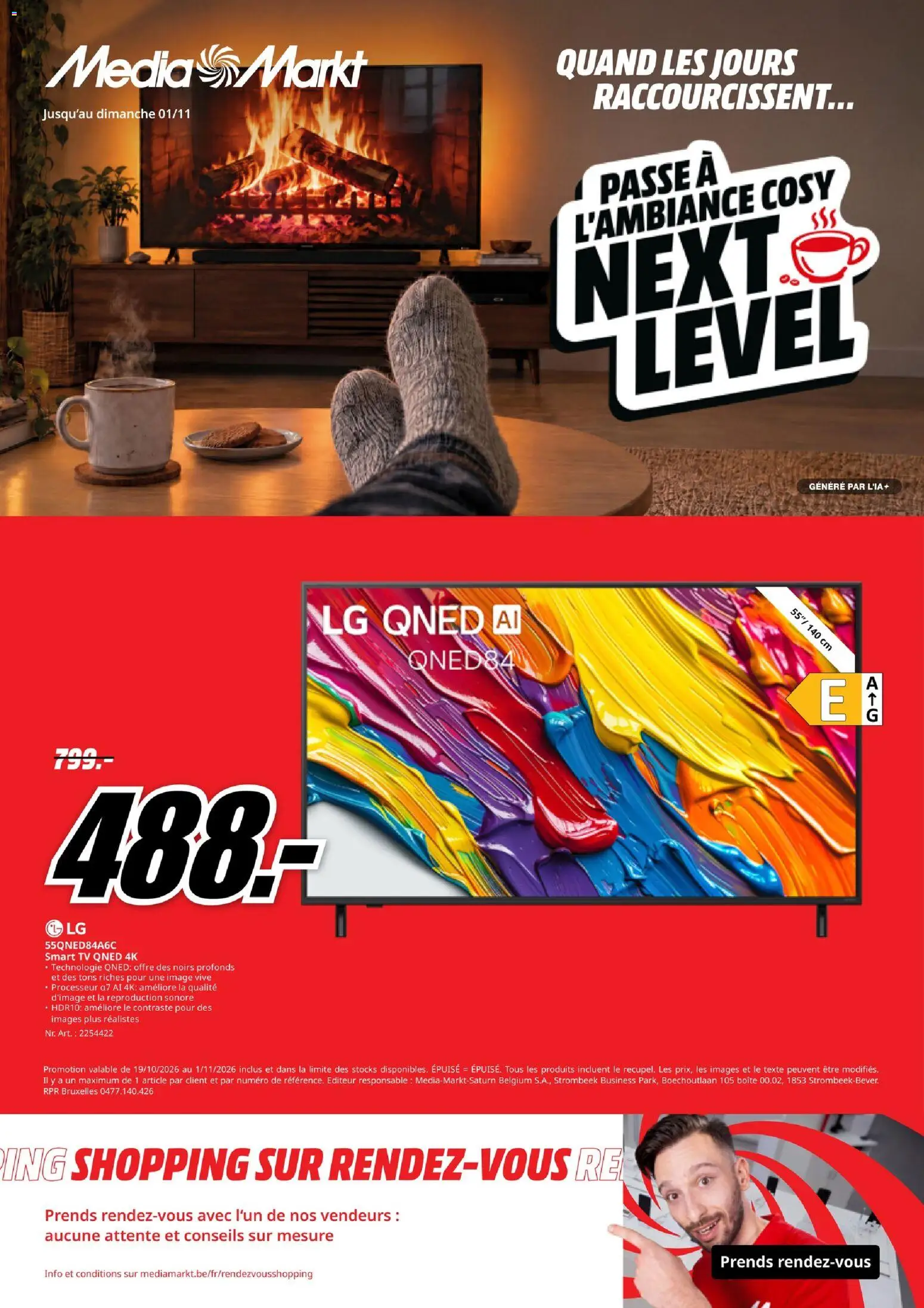 Media Markt folder / publicité - pagina 1- geldig vanaf 19/10/2026