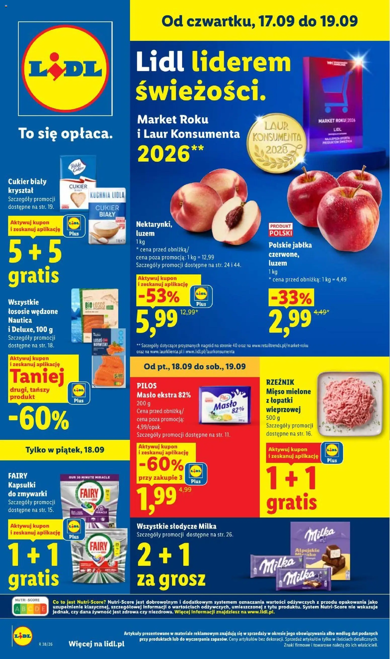 Lidl gazetka - strona 1- ważny od 17.09.2026