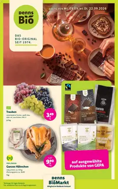 Vorschau Denns BioMarkt Angebote gültig ab 09.09.2026