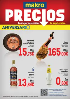 Vista previa del folleto Makro Precios Centro válido desde 21/09/2026