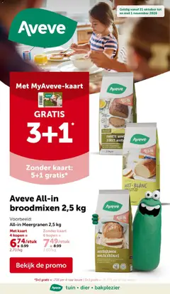 Aveve folder geldig vanaf 21/10/2026