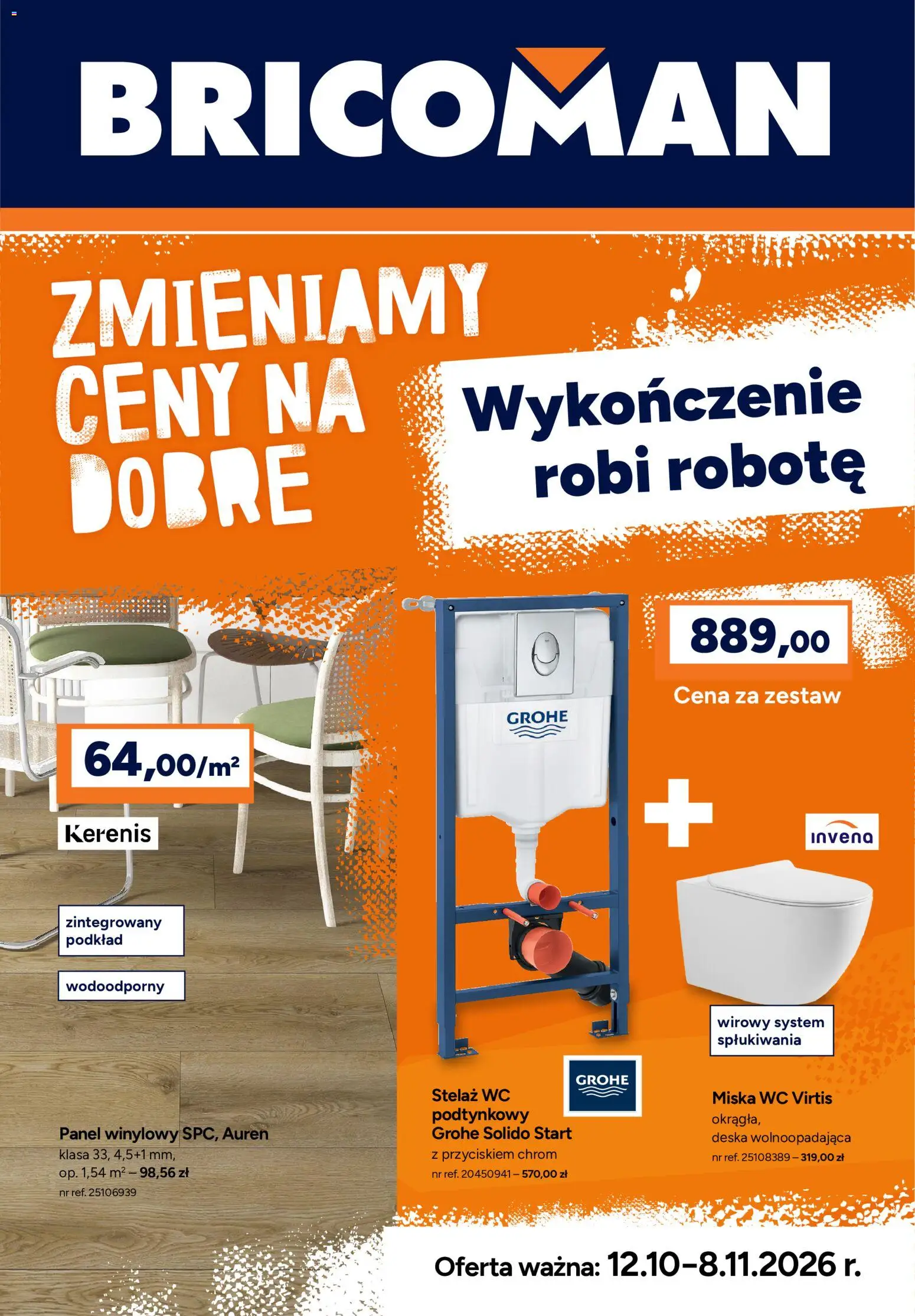 Bricoman gazetka - strona 1- ważny od 12.10.2026