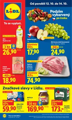 Náhled Lidl leták platný od 12.10.2026