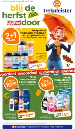 Trekpleister folder geldig vanaf 13-10-2026