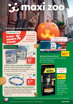 Aperçu Maxi ZOO catalogue valable à partir du 30/09/2026