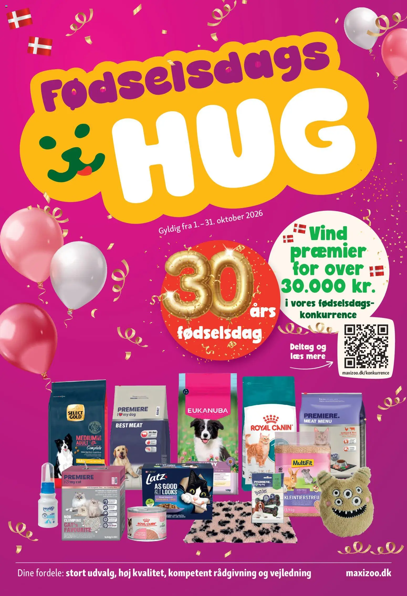 Maxi Zoo - Tilbudsavis - side 1- gyldig fra 01/10/2026