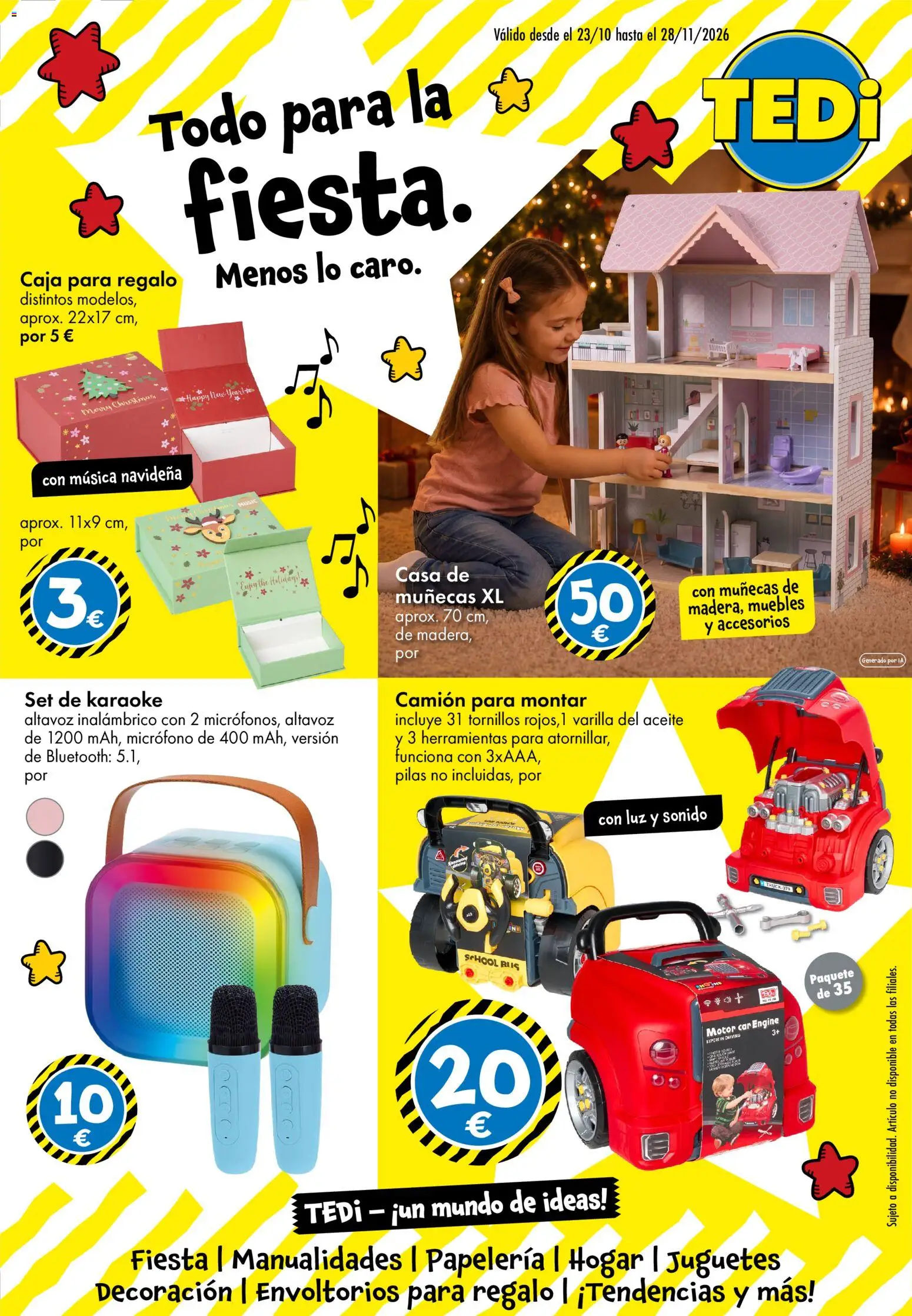 TEDi folleto - Página de 1 - Válido desde 23/10/2026