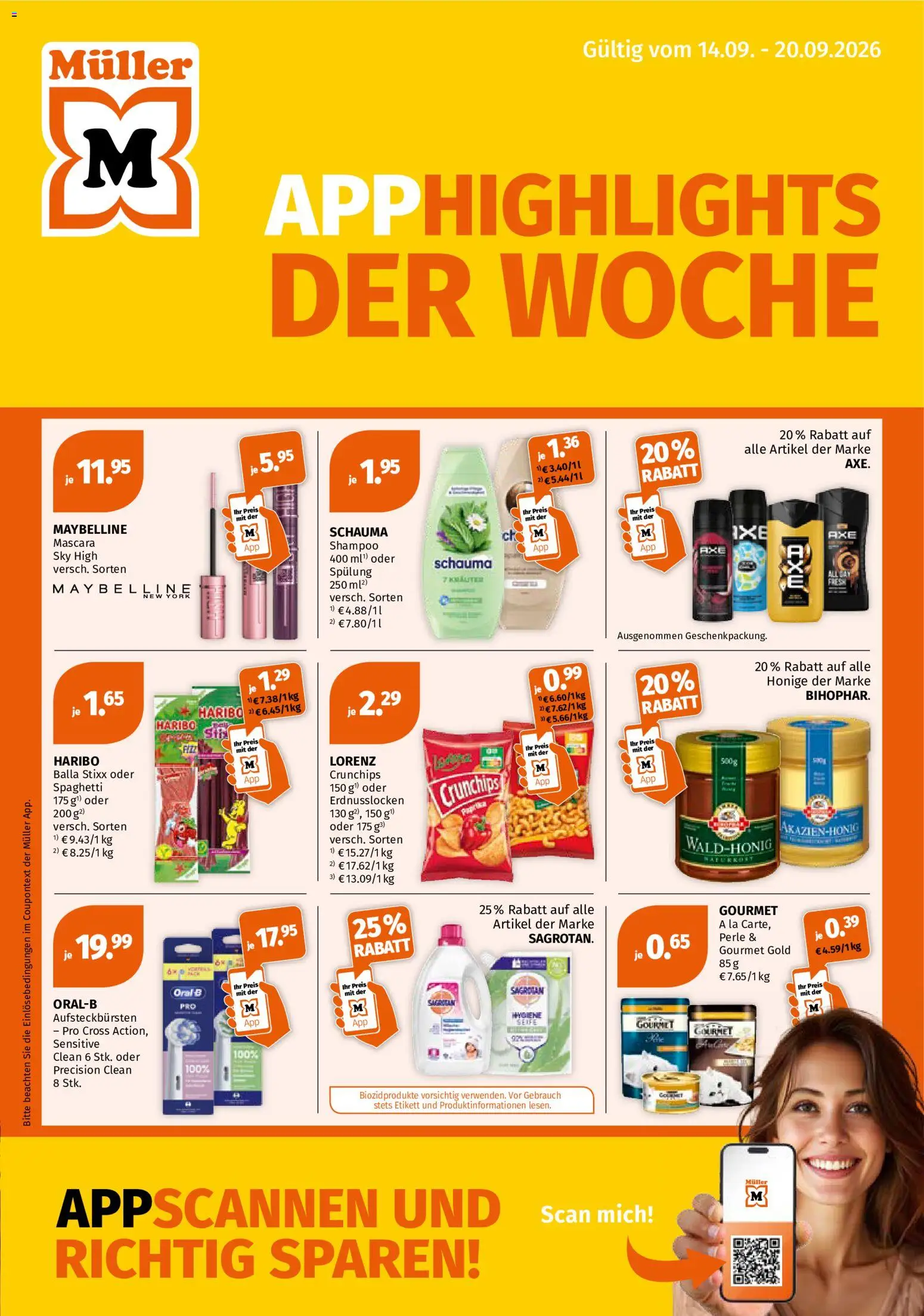 Müller Prospekt - Seite 1 - gültig ab 14.09.2026