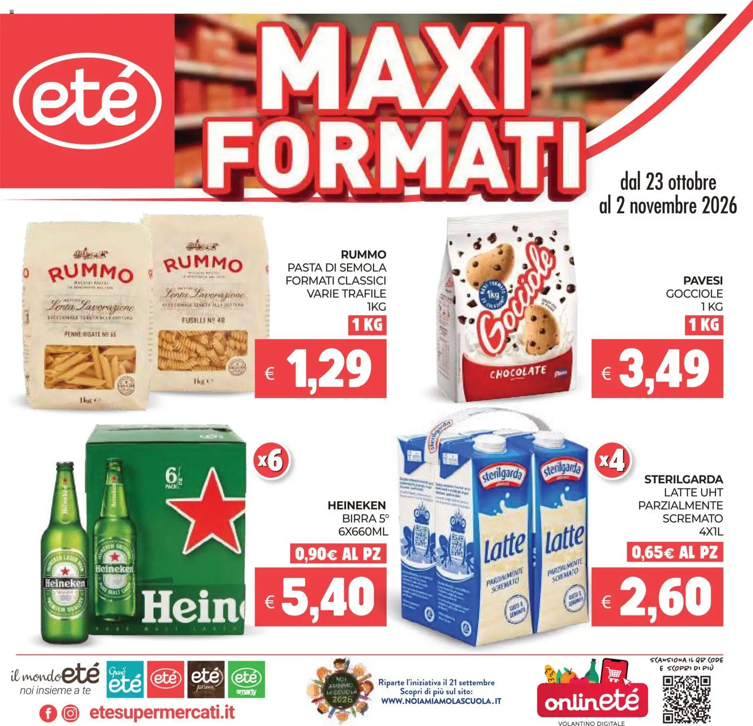 Eté volantino - pagina 1 - valido dal 23/10/2026