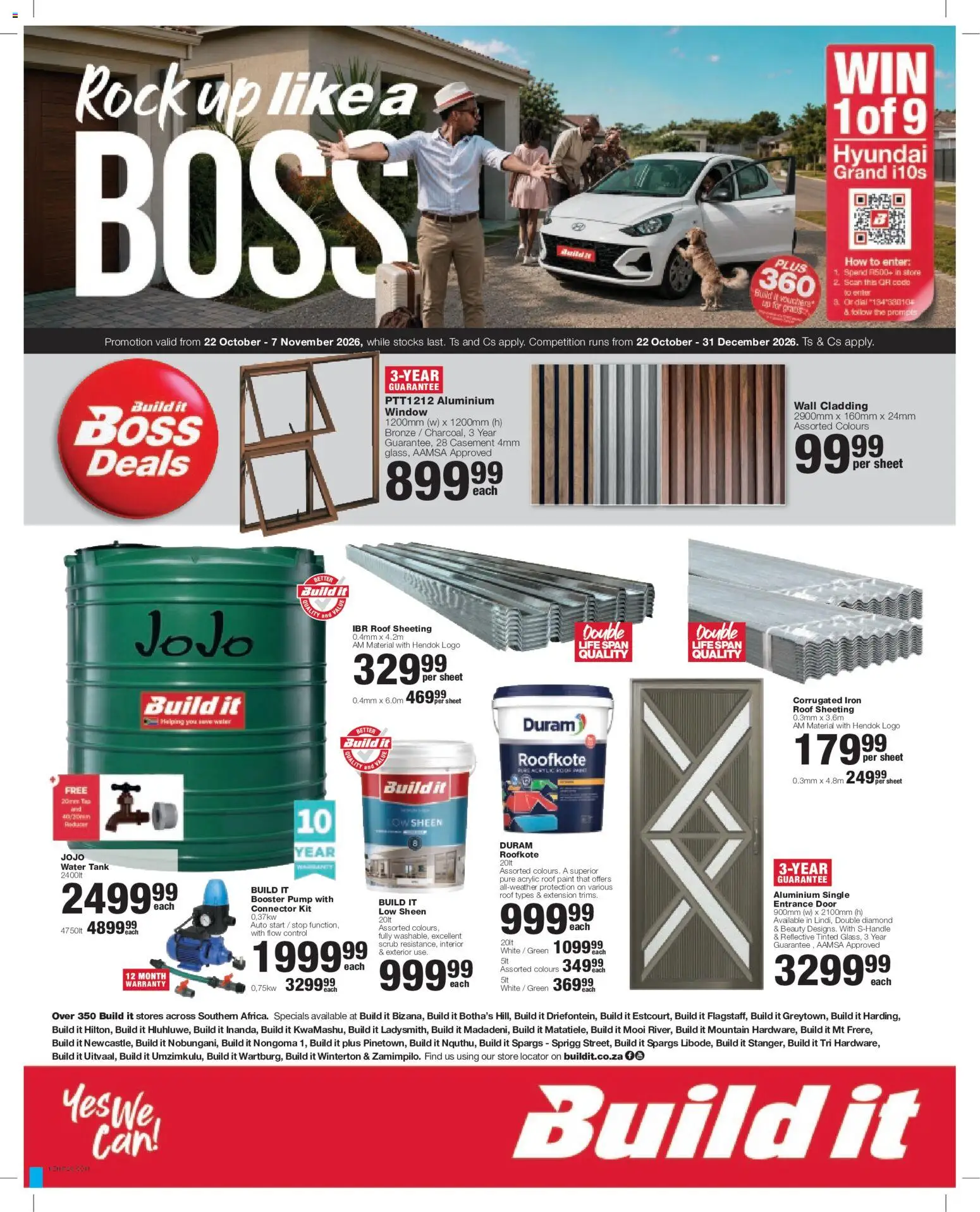 Build It Specials - page 1- valid from 22/10/2026