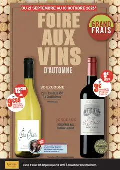 Aperçu Grand Frais catalogue valable à partir du 21/09/2026