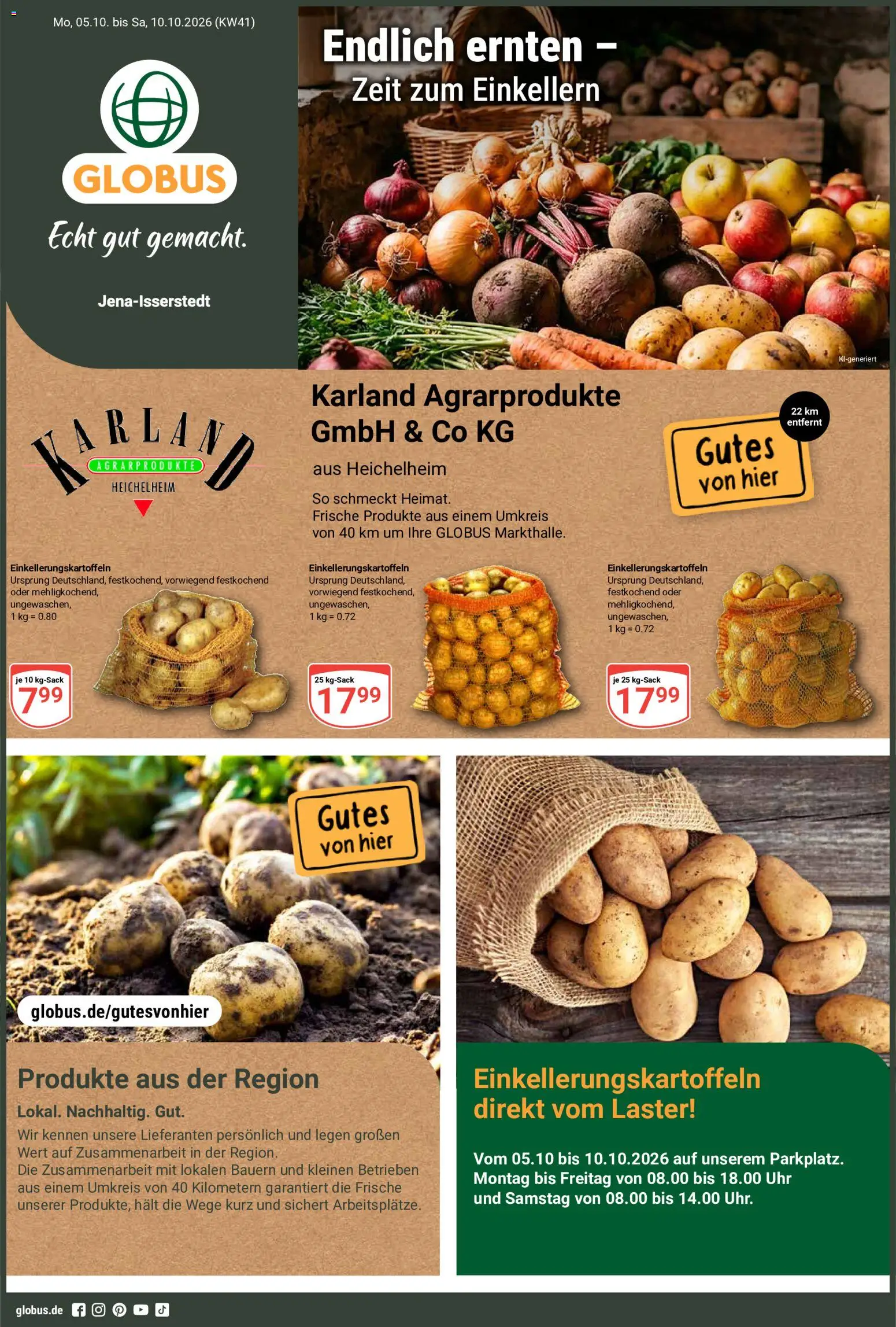 Globus Prospekt - Seite 1 - gültig ab 05.10.2026