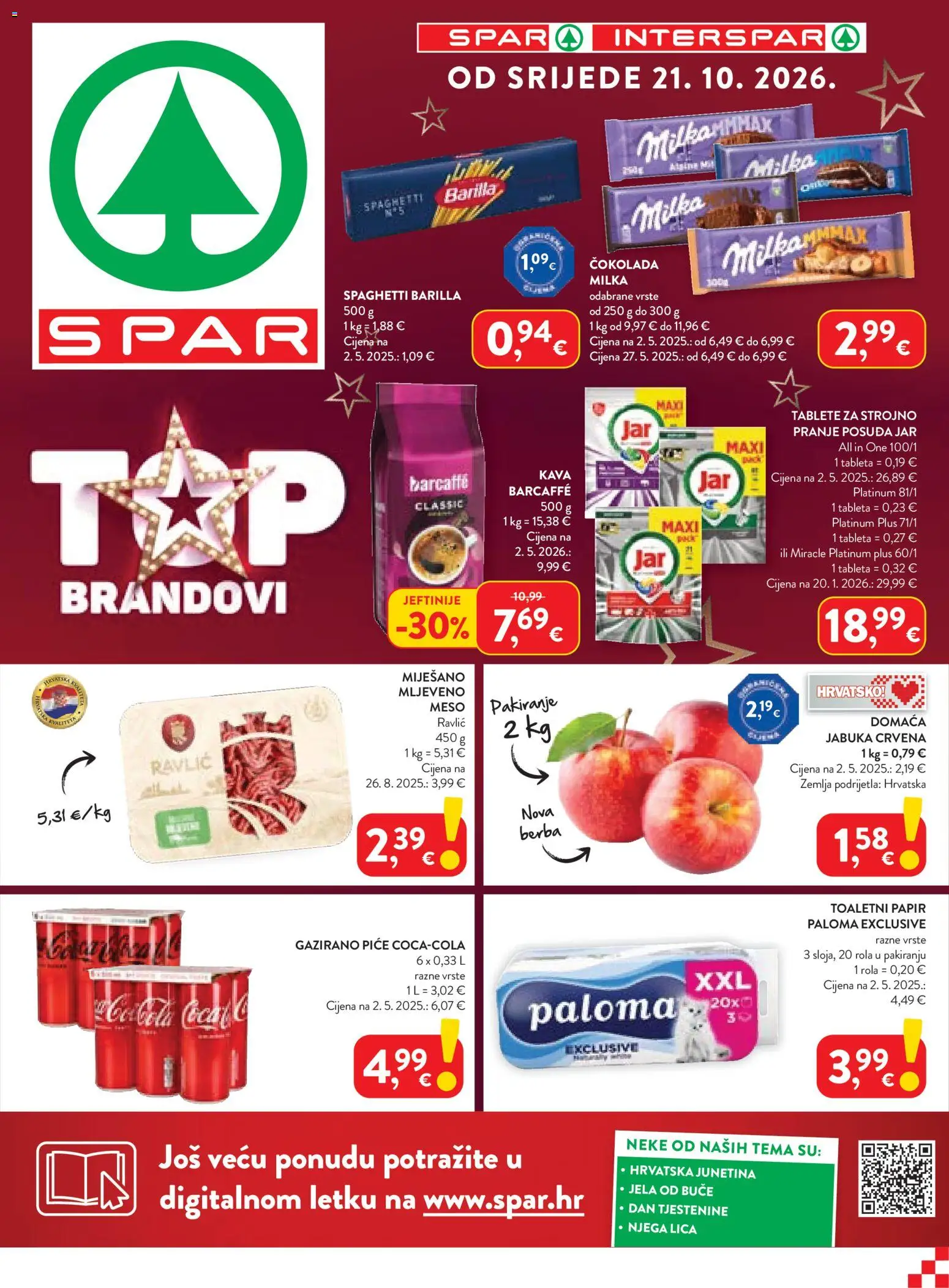 Spar Katalog - stranica 1- važeći od 21.10.2026