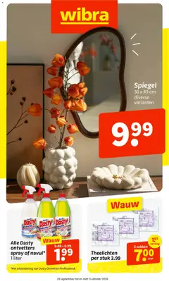 Wibra folder geldig vanaf 28/09/2026