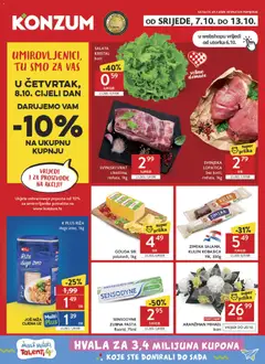 Konzum katalog od 07.10.2026