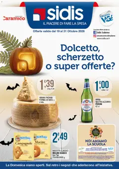 Anteprima Sidis volantino valida dal 19/10/2026