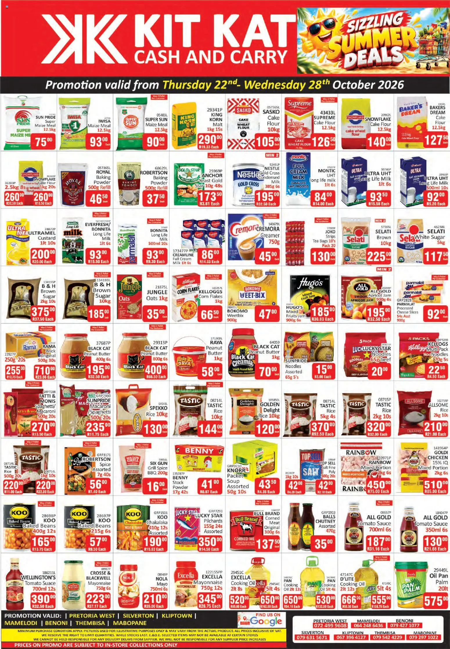 KIT KAT Cash & Carry Specials - page 1- valid from 22/10/2026